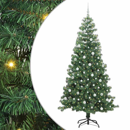 Kerstboom met 300 LED met standaard Groen 240 cm PVC