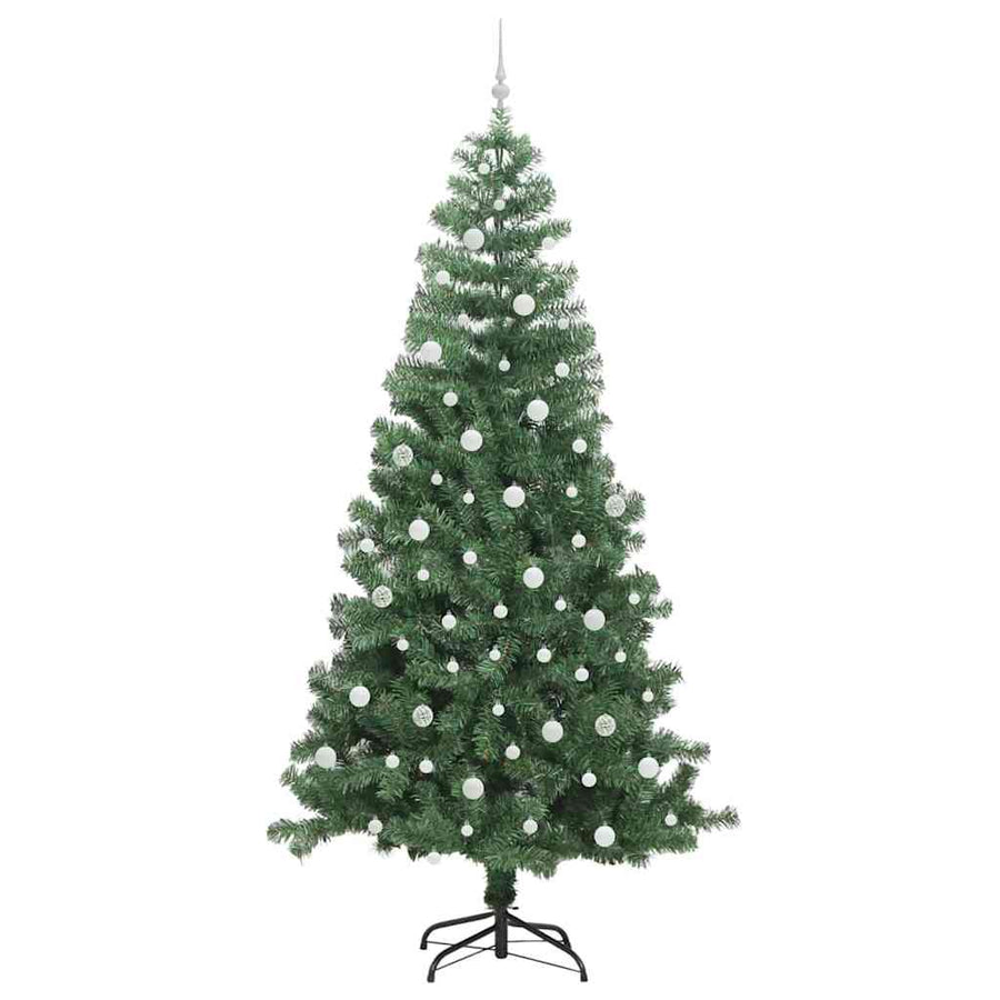 Kerstboom met 300 LED met standaard Groen 240 cm PVC