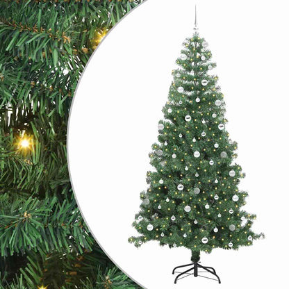 Kerstboom met 300 LED met standaard Groen 240 cm PVC