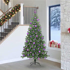 Kerstboom 240 cm groen met 300 LED en standaard