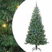 Kerstboom 240 cm groen PVC met 300 LED