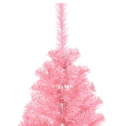 Kerstboom met 150 LED met standaard Roze 120 cm PVC