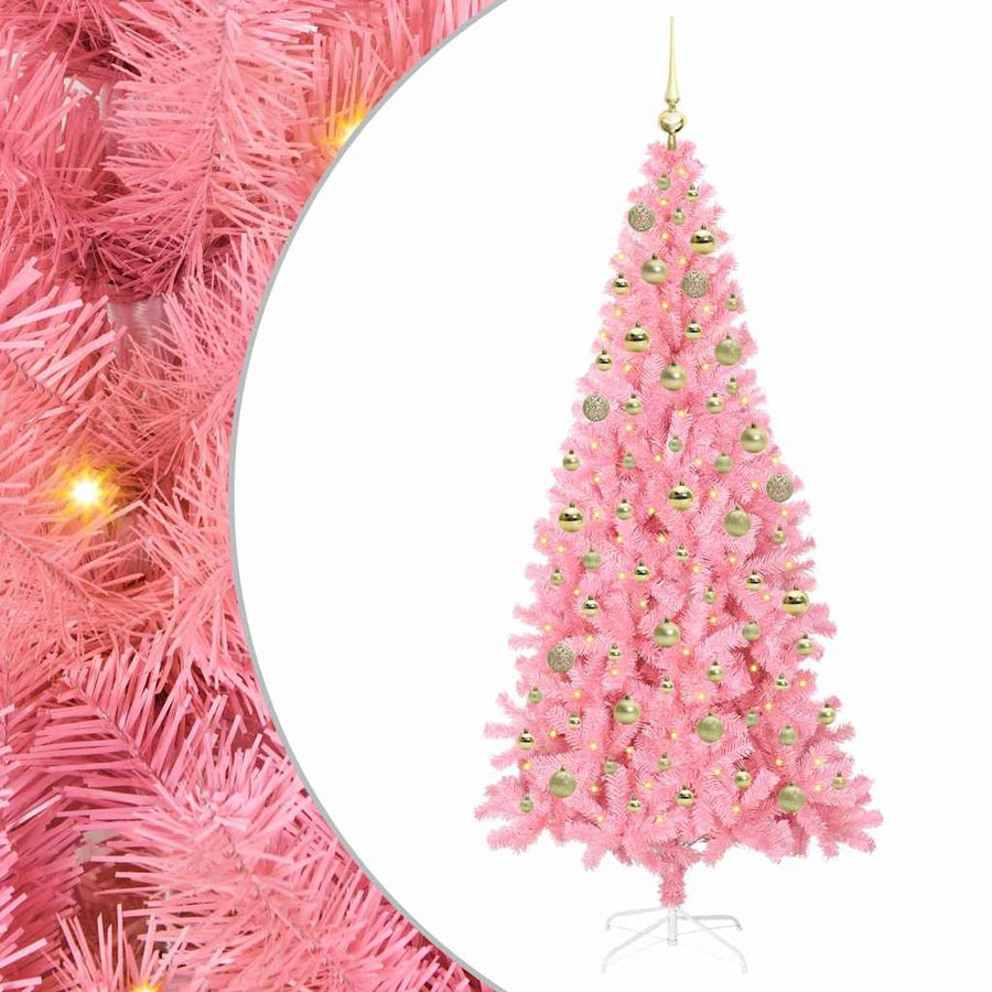Kerstboom Roze 180 cm PVC