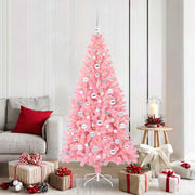 Kerstboom 180 cm roze met 300 LED