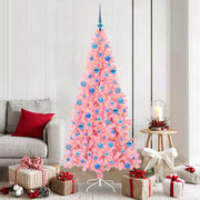 Kerstboom 180 cm Roze 300 LED met standaard PVC