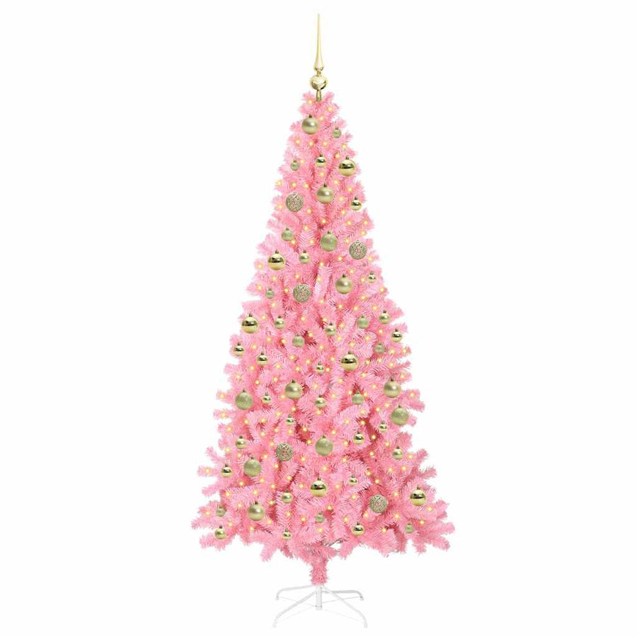 Kerstboom Roze 210 cm PVC