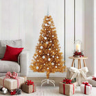 Kerstboom 150 cm goud PVC