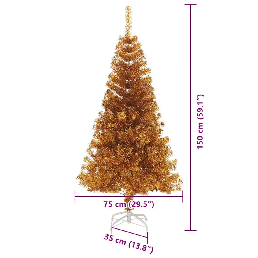 Kerstboom Goud 150 cm PET