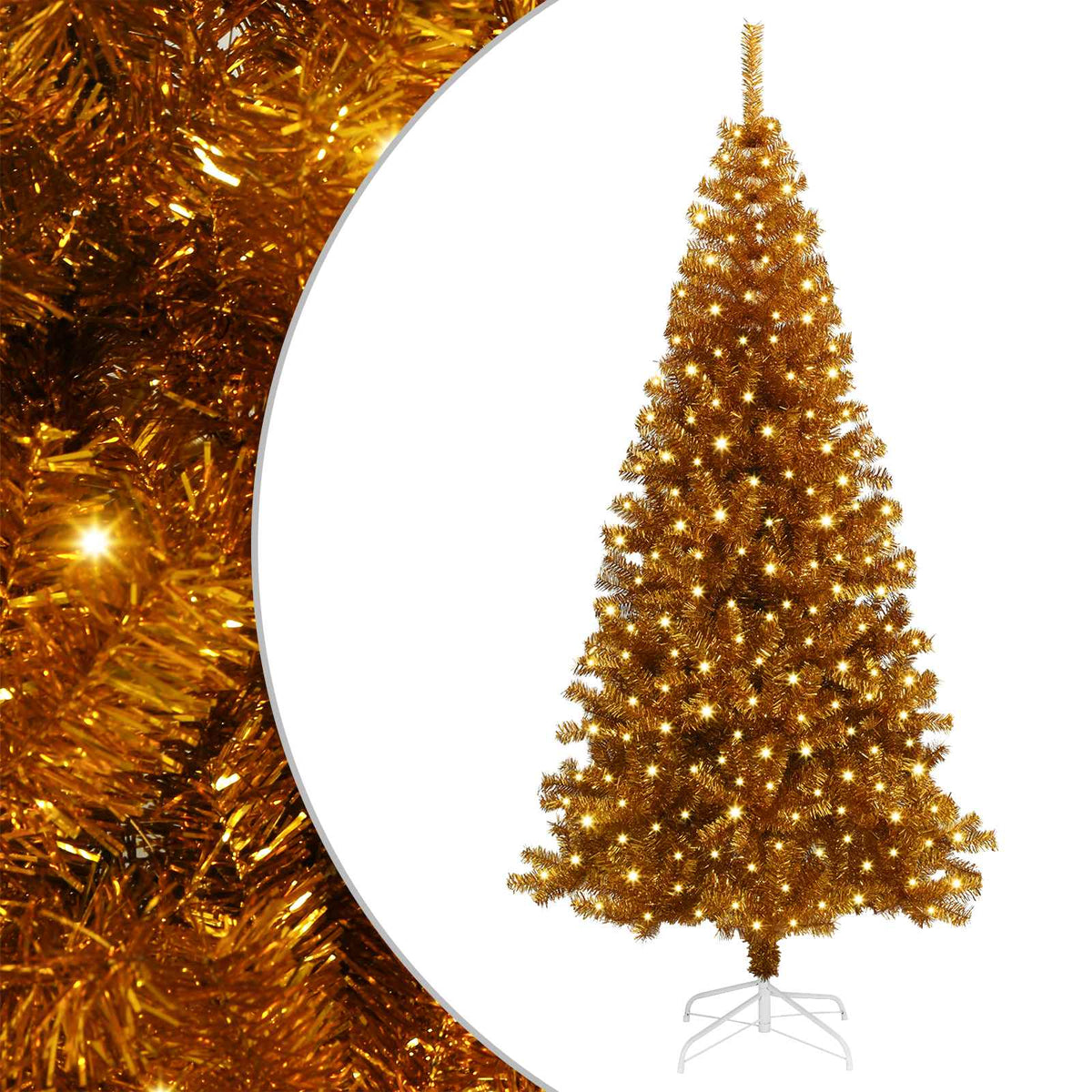 Kerstboom Goud 180 cm PET