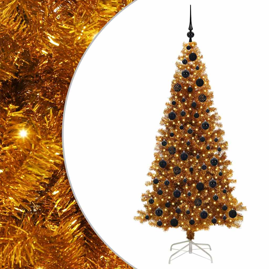 Kerstboom Goud 180 cm PET