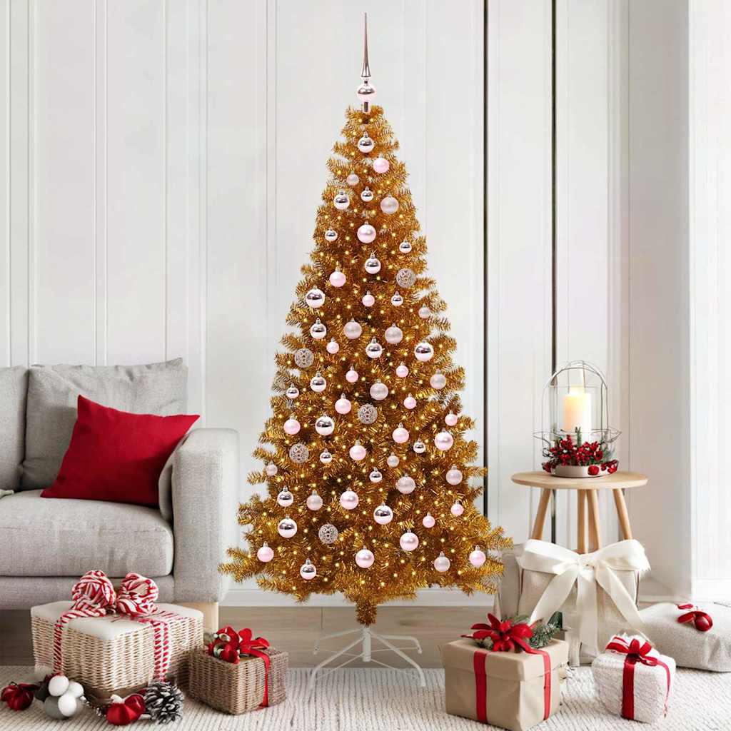 Kerstboom Goud 180 cm PET