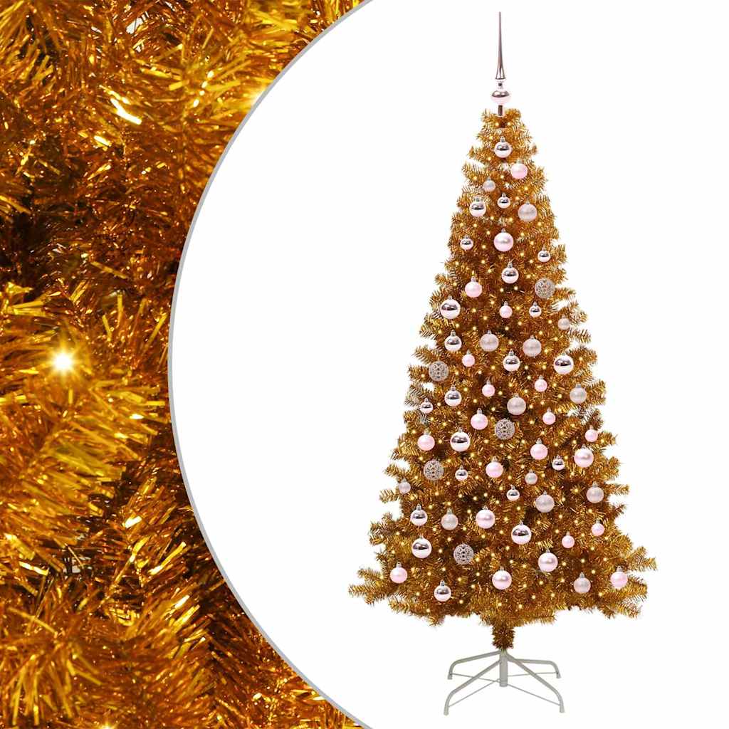 Kerstboom Goud 180 cm PET
