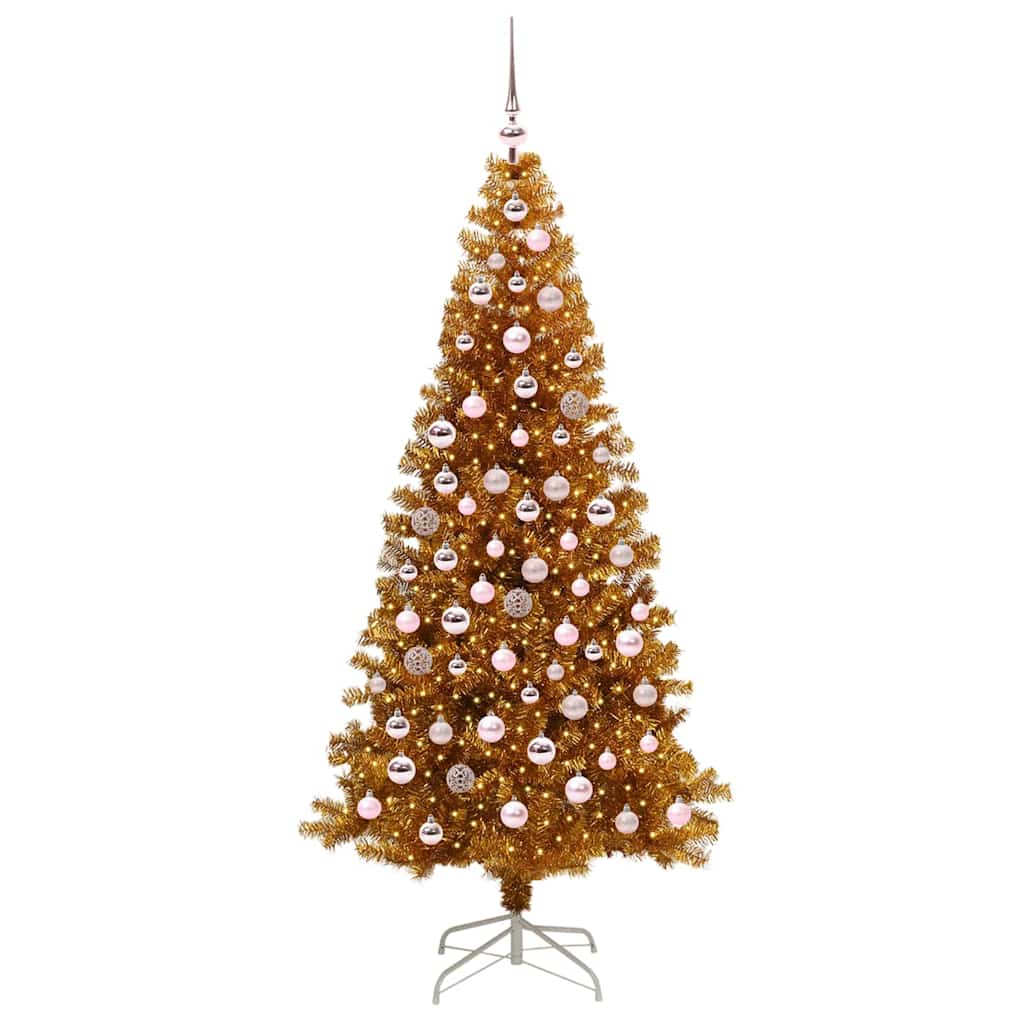 Kerstboom Goud 180 cm PET