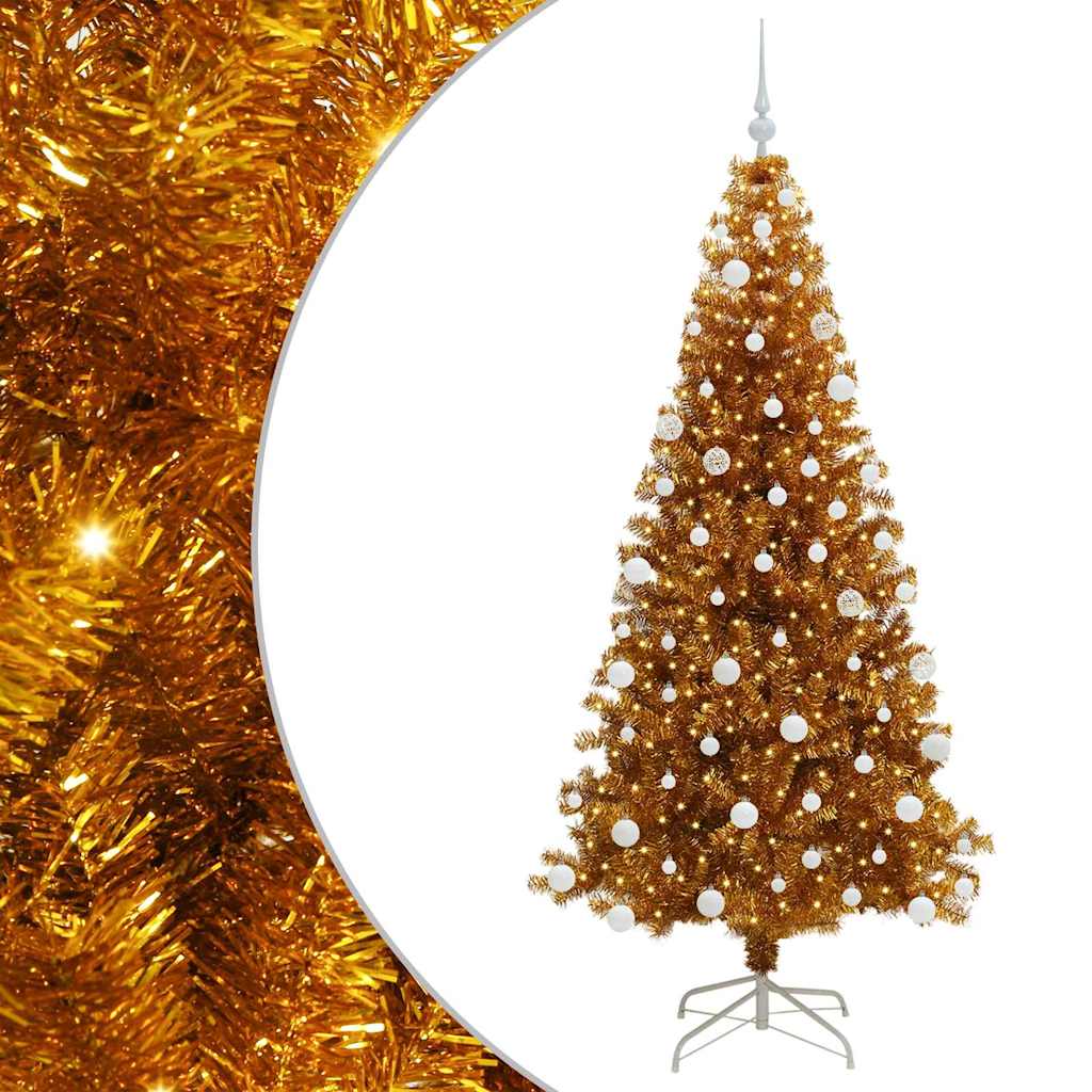 Kerstboom Goud 180 cm PET
