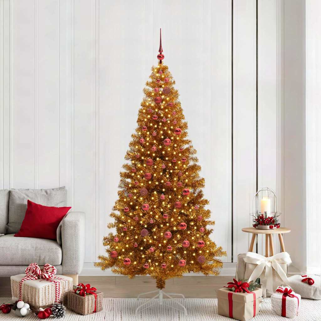 Kerstboom Goud 210 cm PET