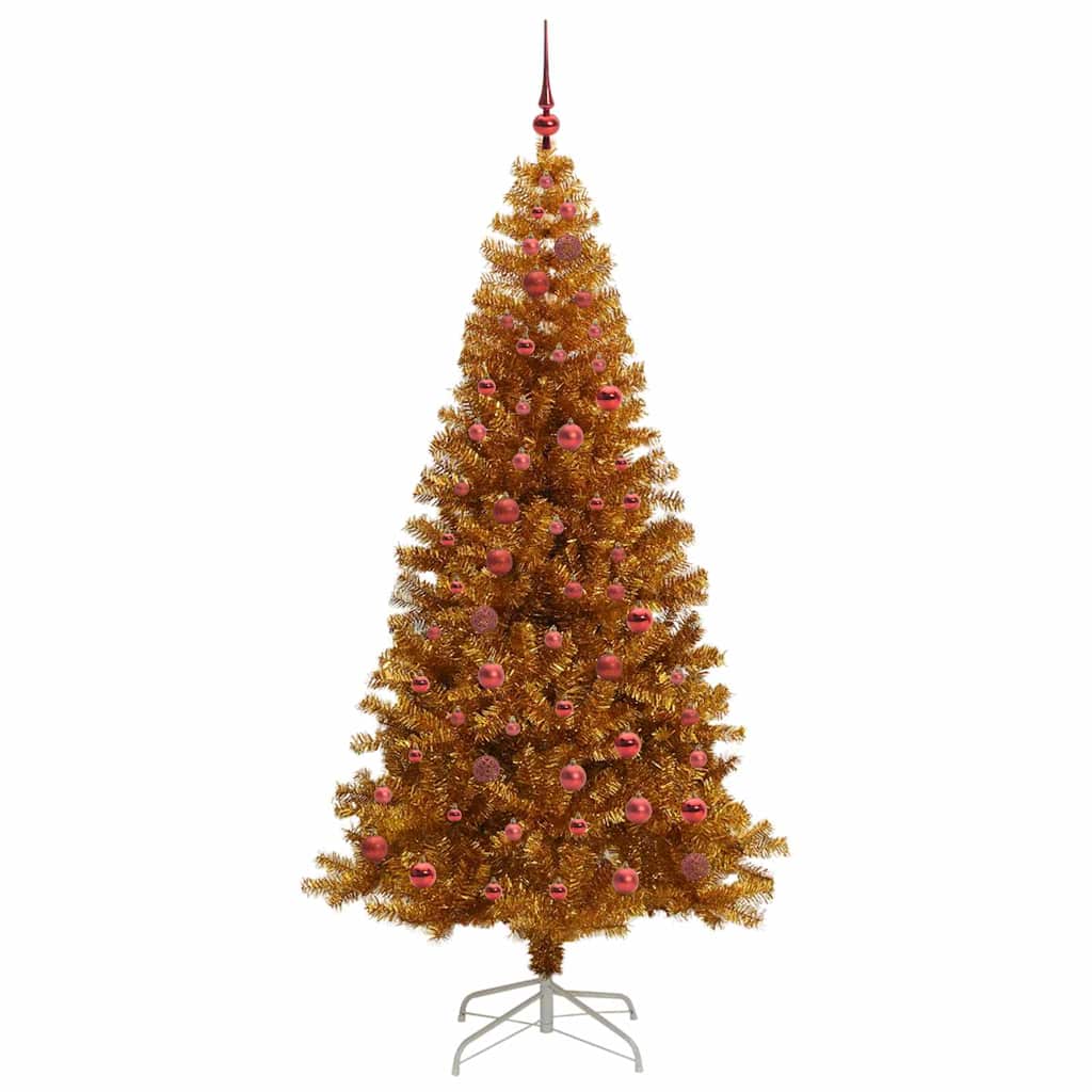 Kerstboom Goud 210 cm PET