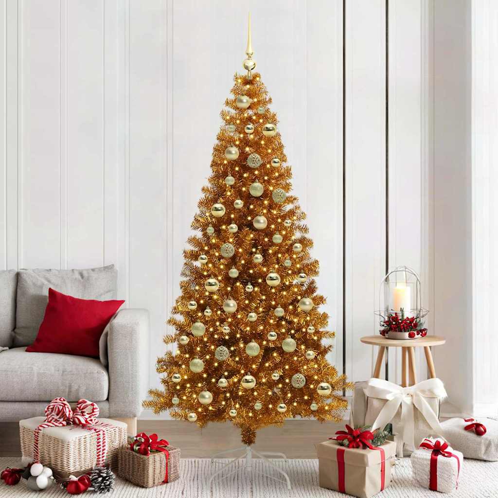 Kerstboom Goud 210 cm PET