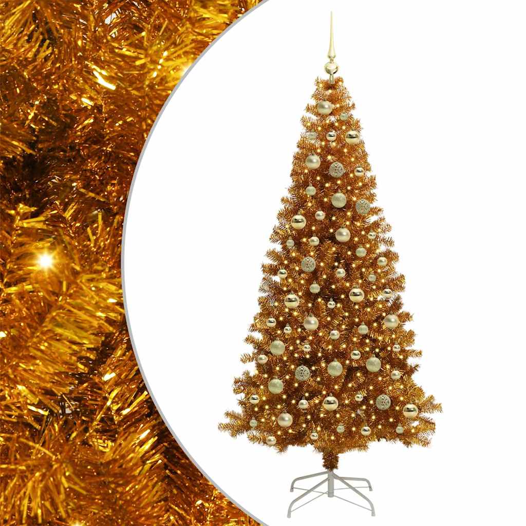 Kerstboom Goud 210 cm PET