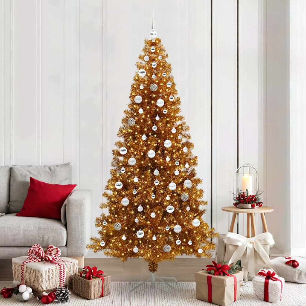 Kerstboom Goud 210 cm PET
