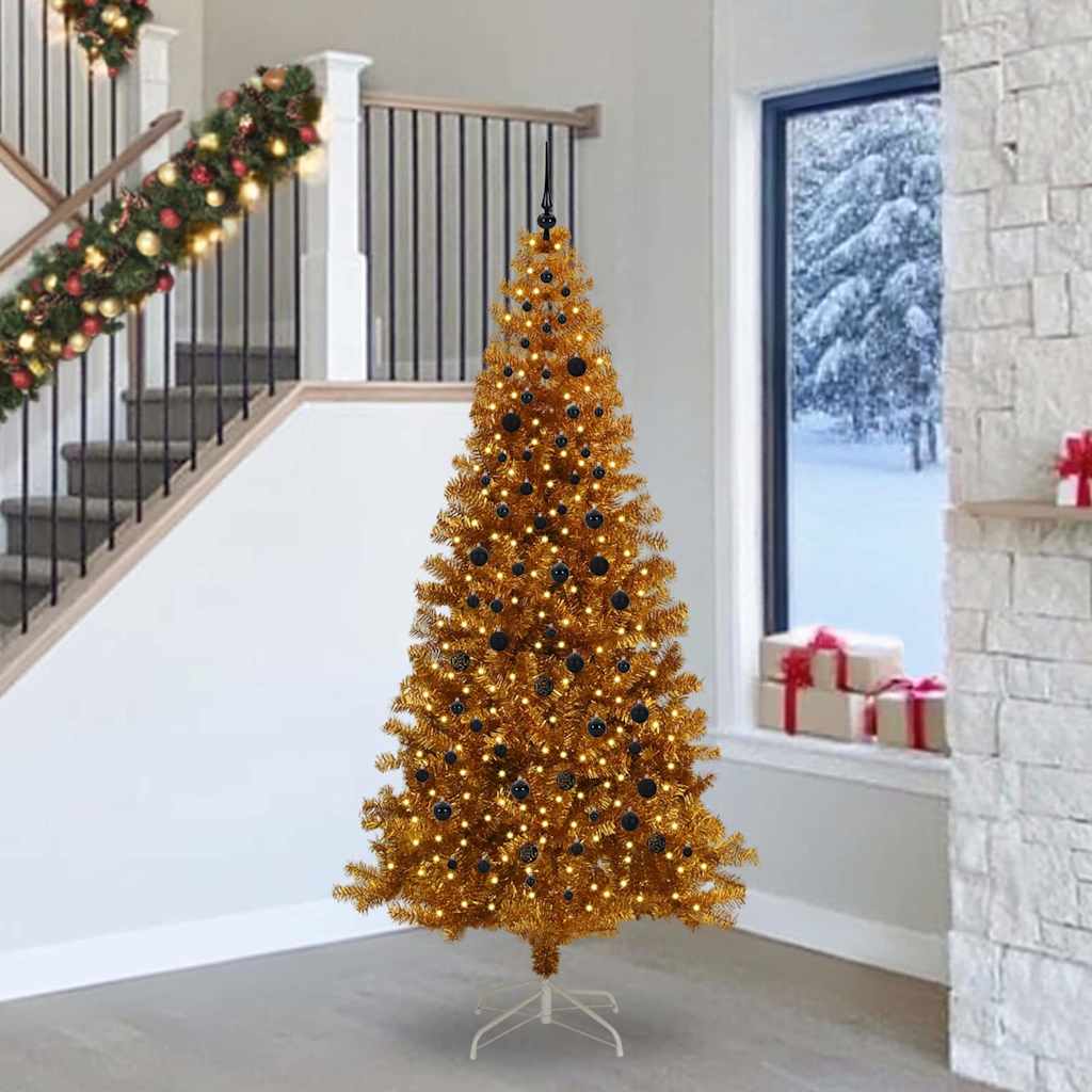 Kerstboom Goud 240 cm PET