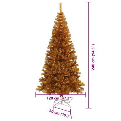 Kerstboom Goud 240 cm PET