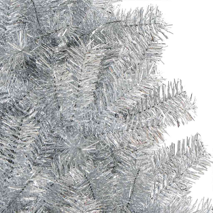 Kerstboom Met 150 Led Met Standaard Zilver 120 Cm Pet Goud