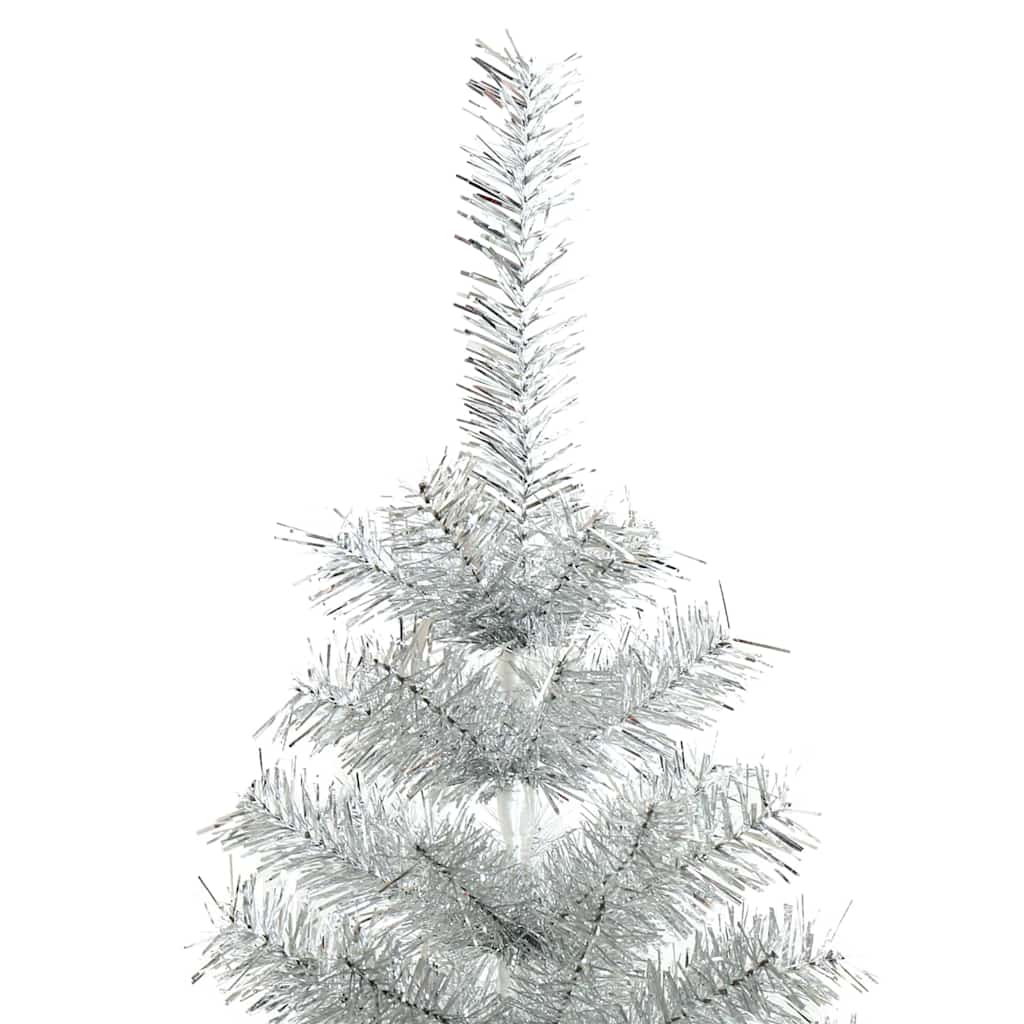 Kerstboom Met 150 Led Met Standaard Zilver 120 Cm Pet Goud