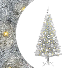 Kerstboom Met 150 Led Met Standaard Zilver 120 Cm Pet Goud