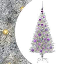 Kerstboom Met 150 Led Met Standaard Zilver 120 Cm Pet Goud