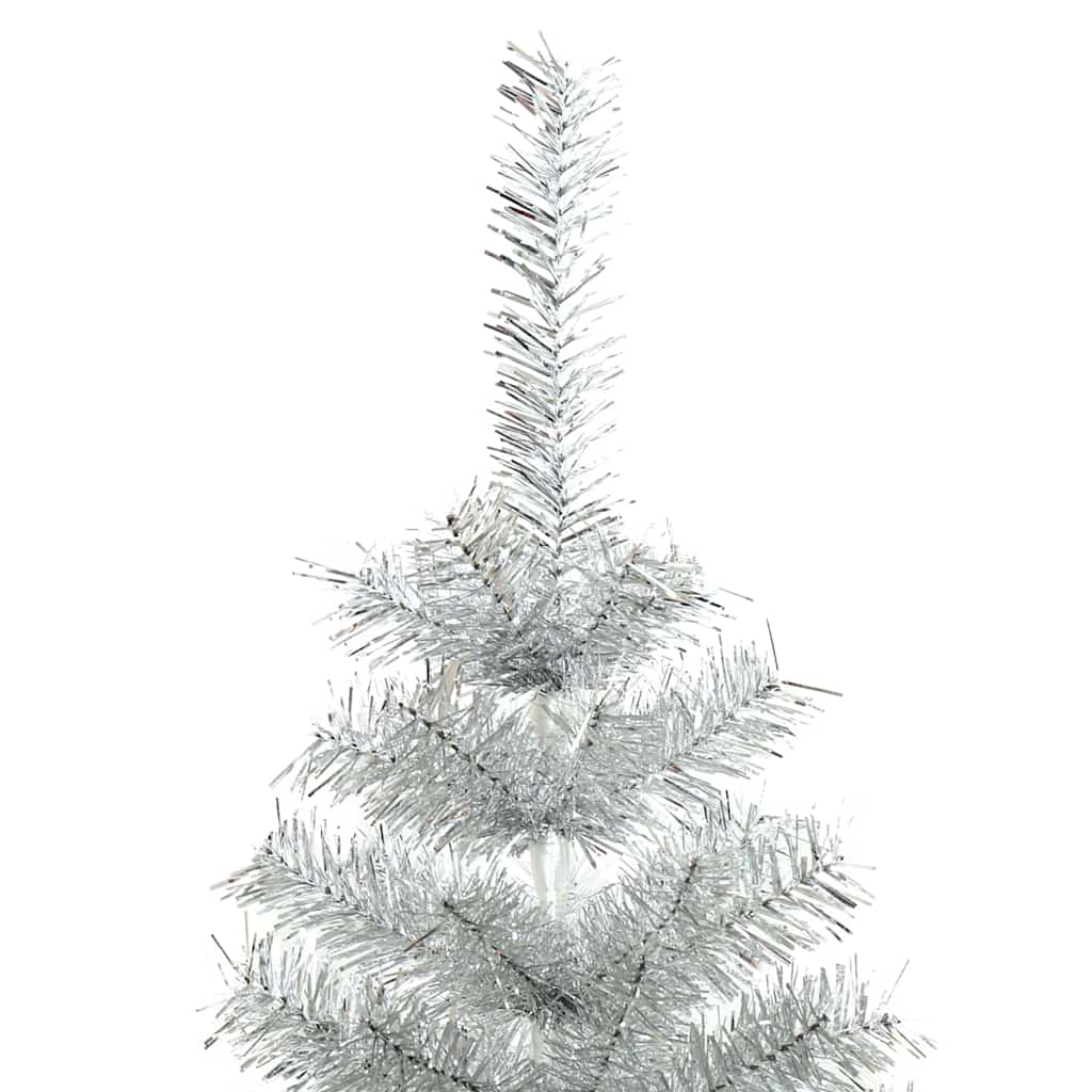 Kerstboom Met 150 Led Met Standaard Zilver 120 Cm Pet Goud