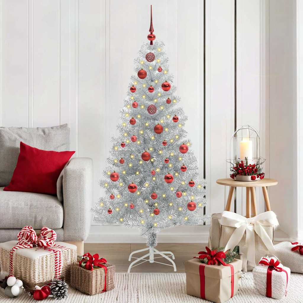 Kerstboom Zilver 150 cm PET