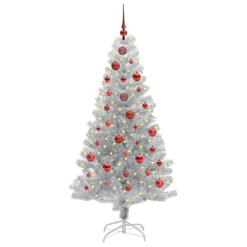 Kerstboom Zilver 150 cm PET