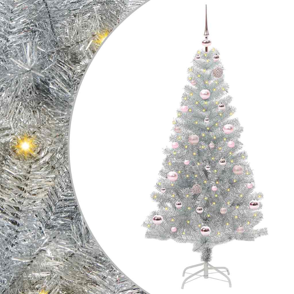 Kerstboom Zilver 150 cm PET
