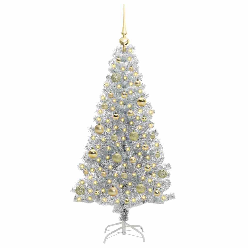 Kerstboom Zilver 150 cm PET