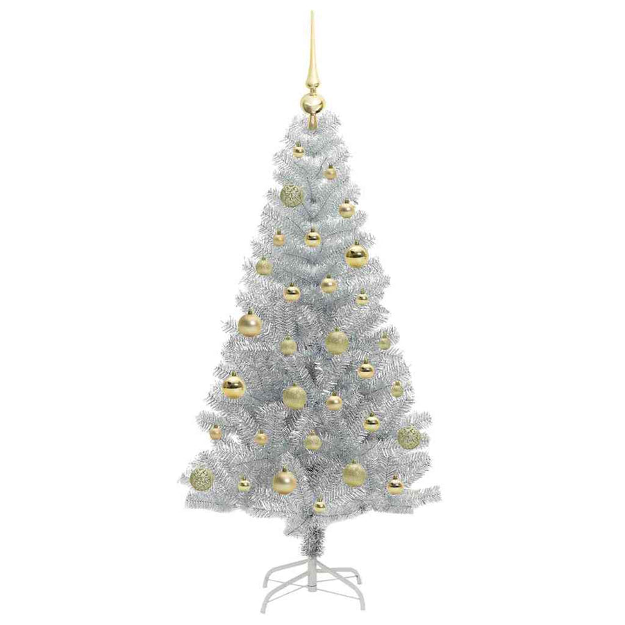 Kerstboom Zilver 150 cm PET