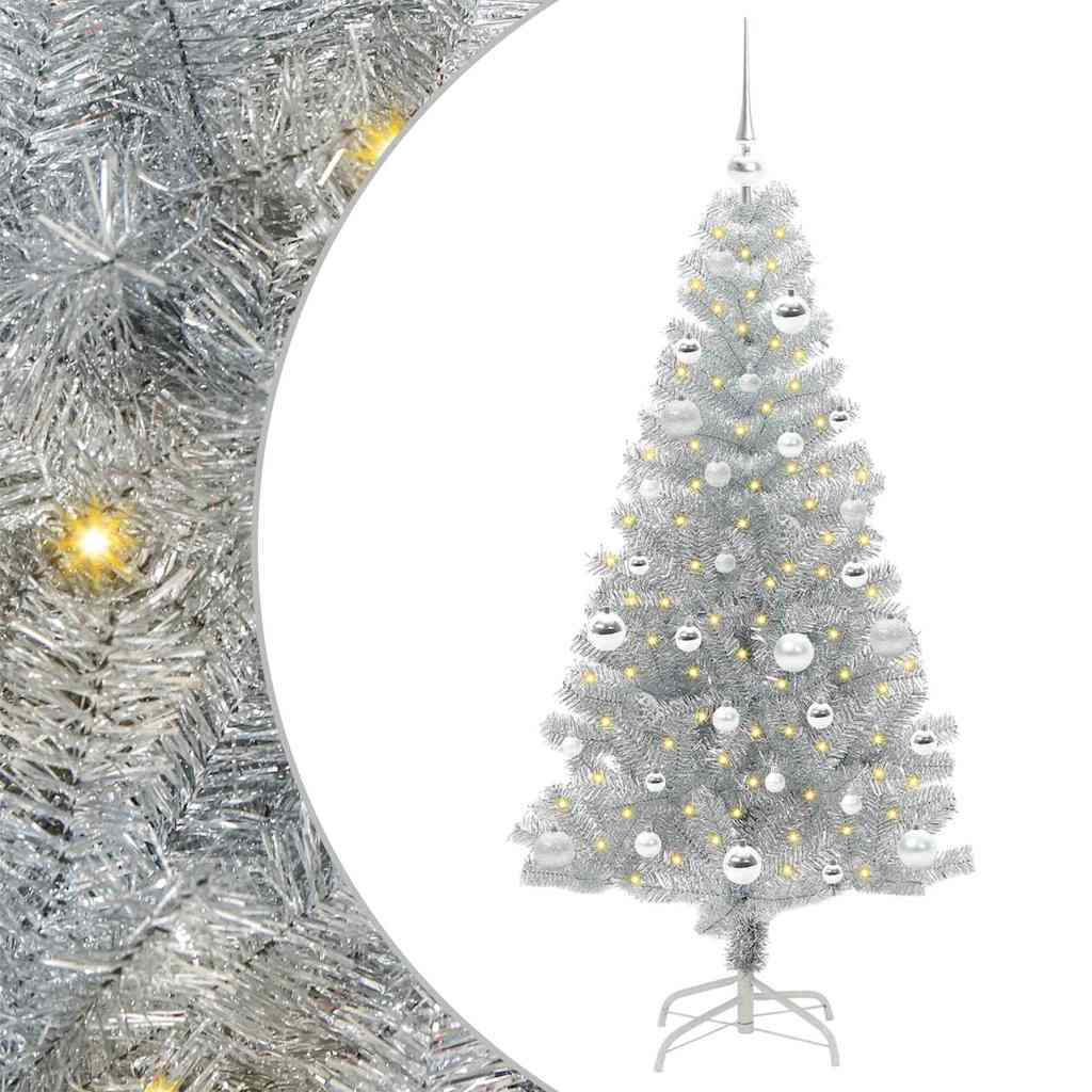 Kerstboom Zilver 150 cm PET