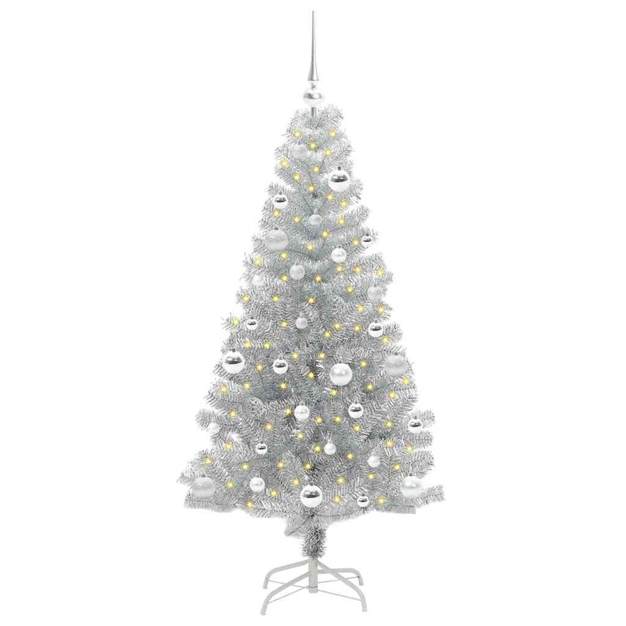 Kerstboom Zilver 150 cm PET
