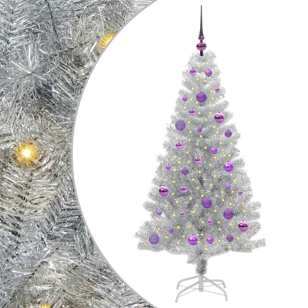 Kerstboom Zilver 150 cm PET