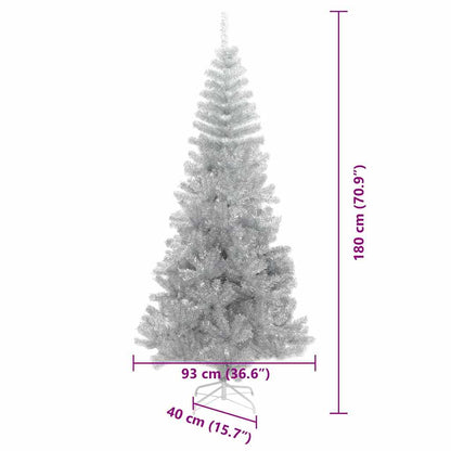 Kerstboom Zilver 180 cm PET