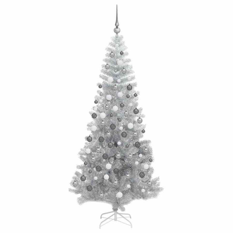 Kerstboom Zilver 180 cm PET