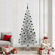 Kerstboom 210 cm zilver met 300 LED