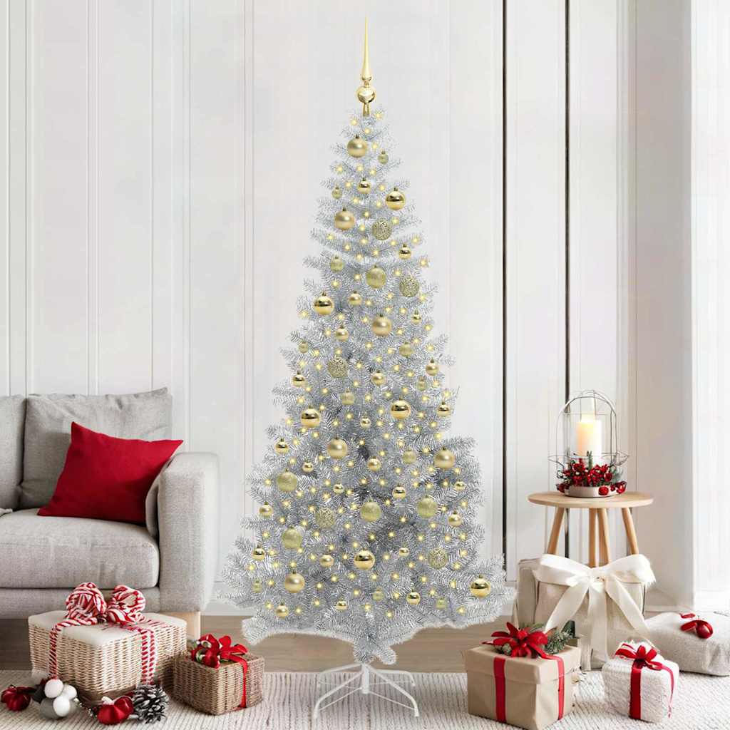 Kerstboom Zilver 210 cm PET