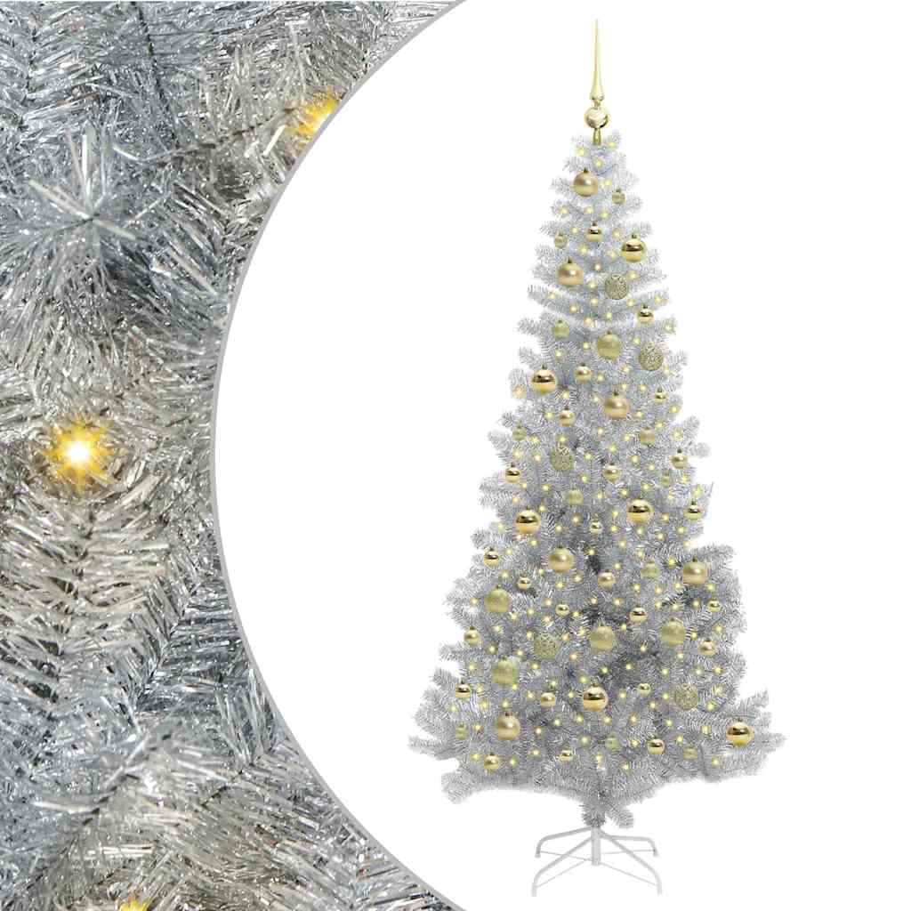 Kerstboom Zilver 210 cm PET