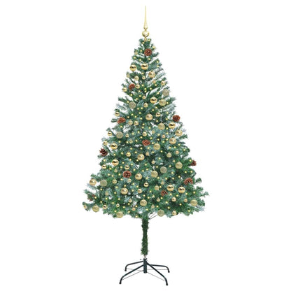 Kunstkerstboom Groen 180 cm PVC en Staal