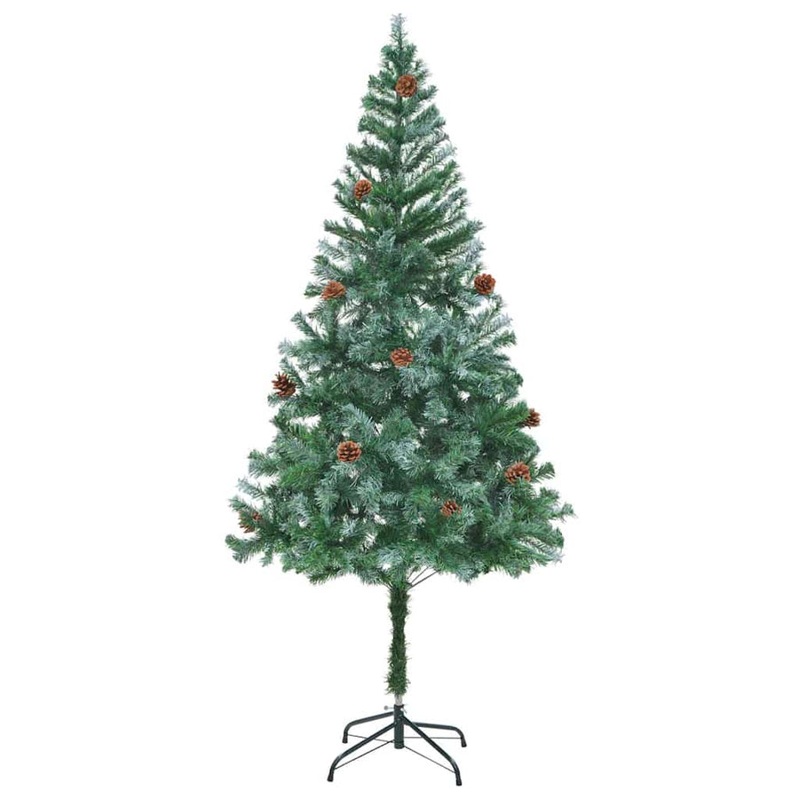 Kunstkerstboom Groen 180 cm PVC en Staal