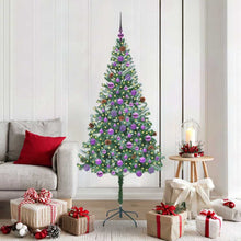 Kunstkerstboom met 300 LED Groen 180 cm PVC en Staal
