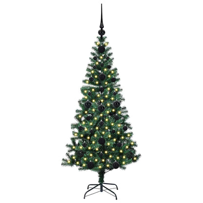 Kunstmatig Voorverlicht Kerstboom Groen Pvc En Metaal 120 cm