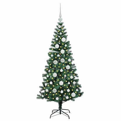 Kunstmatig Voorverlicht Kerstboom Groen Pvc En Metaal 120 cm