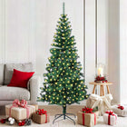 Kunstkerstboom 180 cm groen met 300 LED's