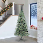 Kunstkerstboom 240 cm met LED sneeuw
